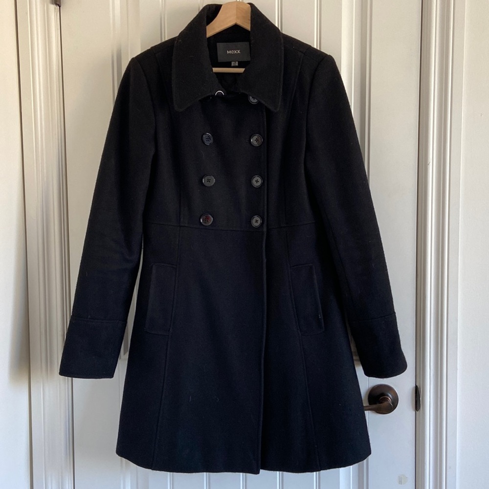 Cozy Mexx Women’s fully lined Pea coat. Large.